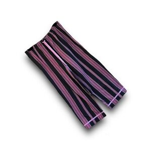 Axcess by Liz Claiborne Striped Wide-Leg Lounge Pants Perfect Festival-wear NWOT